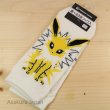 Photo2: Pokemon Center 2016 Evolutions Short Socks for Women 23 - 25cm 1 Pair Jolteon (2)