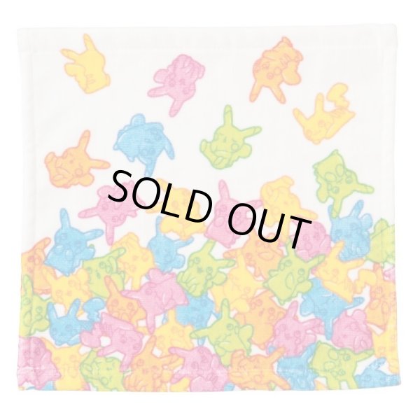 Photo1: Pokemon Center 2016 Pikachu Gummi Candy Hand Towel Handkerchief (1)