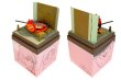 Photo2: Studio Ghibli mini Paper Craft Kit Howl's Moving Castle 33 "Calcifer and Bacon Egg" (2)