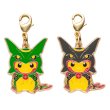 Photo1: Pokemon Center Sky Tree Town 2016 Poncho Pikachu Series Shiny Rayquaza Metal Charm Set (1)