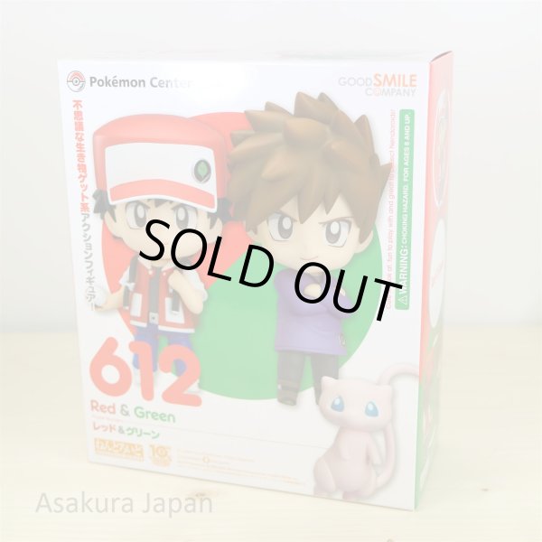 Photo4: Pokemon Center Original Nendoroid 612 Red & Green Mew Action Figure (4)