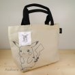 Photo2: Pokemon 2016 mini Tote Bag Pikachu Line Lunch Bag (2)