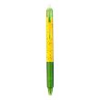 Photo1: Pokemon Center 2016 Many Pikachu Ippai Frixion Ballpoint pen Light Green (1)