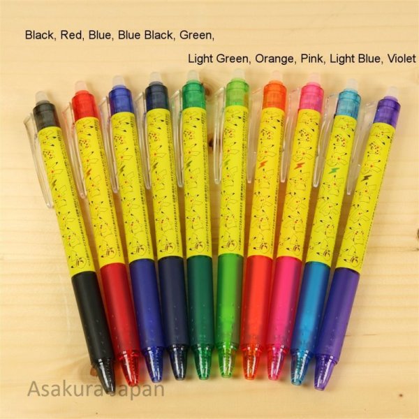 Photo3: Pokemon Center 2016 Many Pikachu Ippai Frixion Ballpoint pen Orange (3)