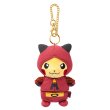 Photo1: Pokemon Center 2016 SECRET TEAMS Team Magma Pikachu Plush Mascot Keychain (1)