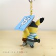 Photo3: Pokemon Center 2016 SECRET TEAMS Team Aqua Pikachu Plush Mascot Keychain (3)