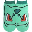 Photo1: Pokemon Socks for Women Big Face Bulbasaur 22 - 24 cm 1Pair (1)