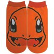 Photo1: Pokemon Socks for Women Big Face Charmander 22 - 24 cm 1Pair (1)