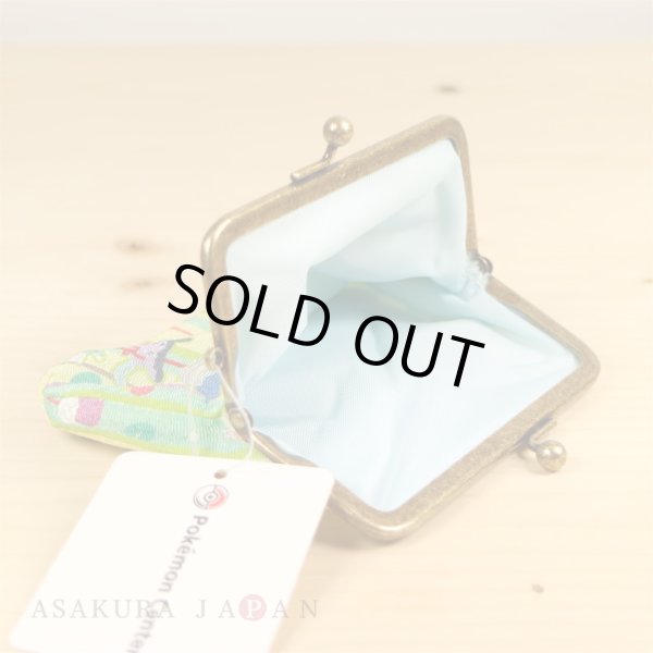 Photo4: Pokemon Center 2016 Japanese Pattern Gamaguchi coin case #3 Beanbag (4)