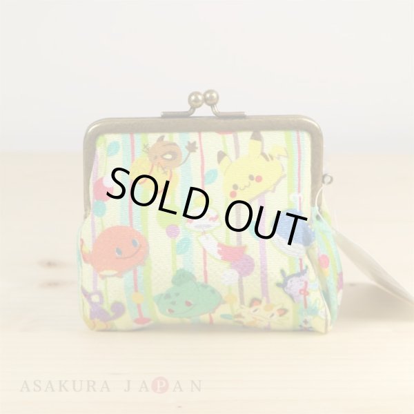 Pokemon Center 2016 Japanese Pattern Gamaguchi coin case #3