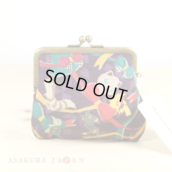 Photo2: Pokemon Center 2016 Japanese Pattern Gamaguchi coin case #2 Bow (2)