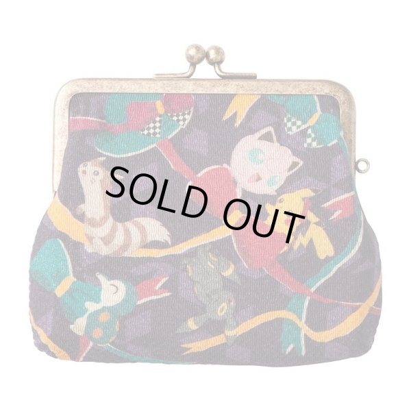 Photo1: Pokemon Center 2016 Japanese Pattern Gamaguchi coin case #2 Bow (1)