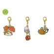 Photo1: Pokemon Center CHRISTMAS 2016 Metal Charm #6 Vulpix Drifloon Dedenne set (1)