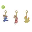 Photo1: Pokemon Center CHRISTMAS 2016 Metal Charm #5 Popplio Furret Ponyta set (1)