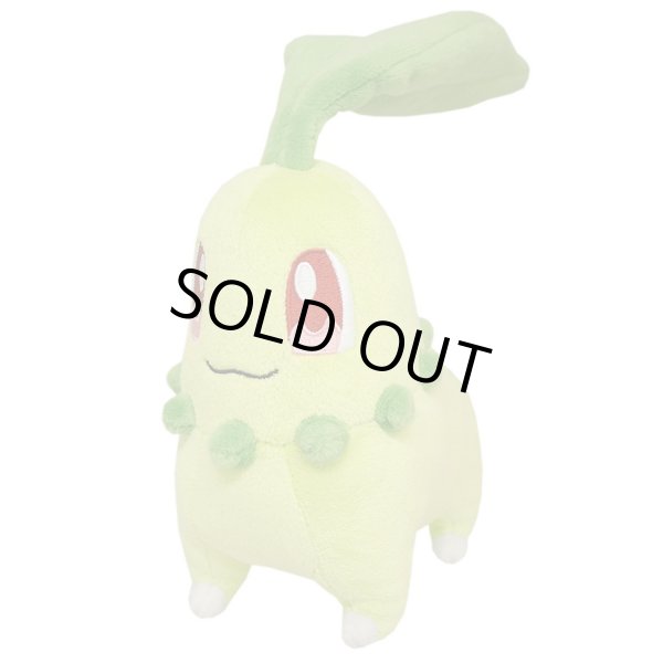 Photo1: Pokemon 2016 ALL STAR COLLECTION Chikorita Plush Toy SAN-EI (1)