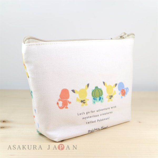 Photo5: Pokemon Center 2016 pokemon time Pouch case with tassels Pikachu Charmander Squirtle Bulbasaur (5)