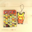 Photo1: Pokemon Center 2016 SECRET TEAMS Rubber strap Team Flare Pikachu (1)