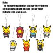Photo2: Pokemon Center 2016 SECRET TEAMS Rubber strap Team Plasma Pikachu (2)