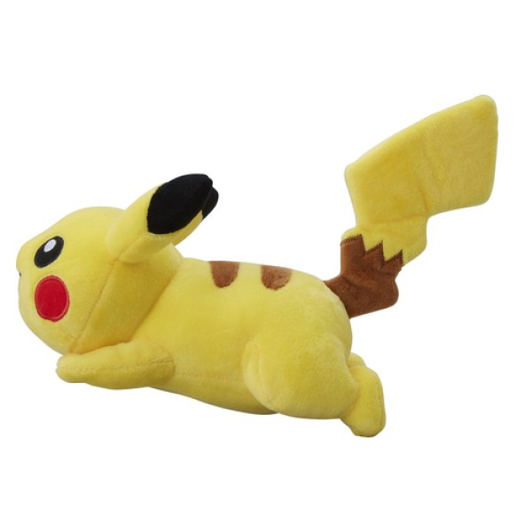 Photo1: Pokemon Center 2018 Pikachu Running ver. Plush doll (1)