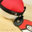 Photo5: Pokemon Center 2017 Monster Ball Hard Pouch case with carabiner key holder (5)