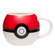 Photo1: Pokemon Center 2017 Monster Ball Big Mug Ceramic cup (1)