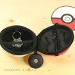 Photo6: Pokemon Center 2017 Monster Ball Hard Pouch case with carabiner key holder (6)