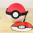 Photo3: Pokemon Center 2017 Monster Ball Hard Pouch case with carabiner key holder (3)