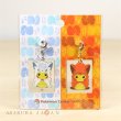 Photo2: Pokemon Center Sapporo 2017 Poncho Pikachu Series Vulpix & Alola Vulpix Metal Charm (2)