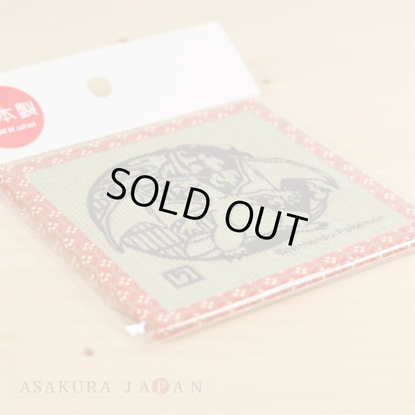 Photo3: Pokemon 2016 Kiri-e art Tatami Coaster Charizard (3)