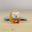 Photo1: Pokemon Good Night Friends Sun & Moon Rowlet Sleeping Figure Takara Tomy (1)