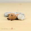 Photo1: Pokemon Good Night Friends Sun & Moon Rockruff Sleeping Figure Takara Tomy (1)