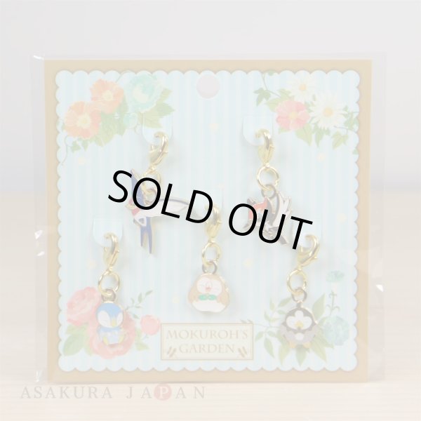 Photo2: Pokemon Center 2016 MOKUROH’S GARDEN Metal Charm Rowlet set (2)