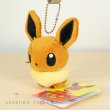 Photo2: Pokemon Center 2017 POKEMON DOLLS Plush Mascot Key Chain Eevee (2)