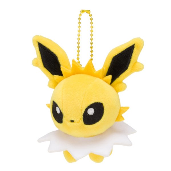 Photo1: Pokemon Center 2017 POKEMON DOLLS Plush Mascot Key Chain Jolteon (1)