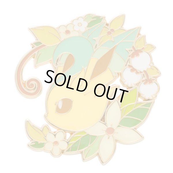Photo3: Pokemon Center 2017 Eevee Collection Colorful Pin badge Leafeon Pins (3)