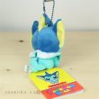 Photo3: Pokemon Center 2017 POKEMON DOLLS Plush Mascot Key Chain Vaporeon (3)
