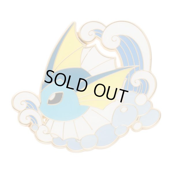 Photo3: Pokemon Center 2017 Eevee Collection Colorful Pin badge Vaporeon Pins (3)