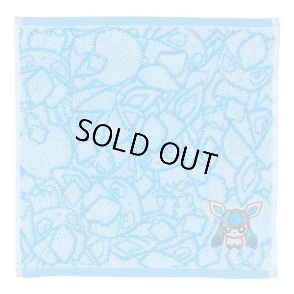 Photo1: Pokemon Center 2017 POKEMON DOLLS Hand towel Handkerchief Glaceon (1)