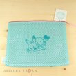 Photo3: POKEMON LOVE ITS' DEMO Mesh Pouch Case Small Grass Pokemon (3)