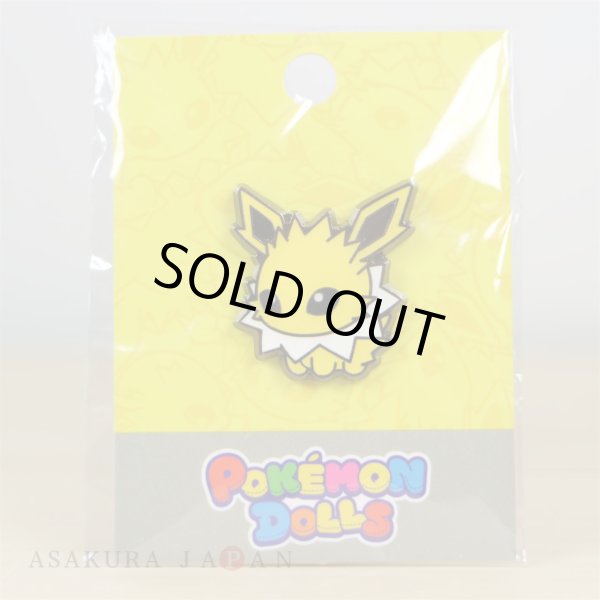 Photo1: Pokemon Center 2017 POKEMON DOLLS Pin badge Jolteon Pins (1)