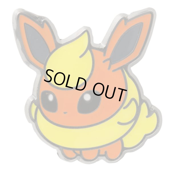 Photo3: Pokemon Center 2017 POKEMON DOLLS Pin badge Flareon Pins (3)