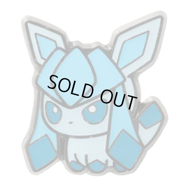 Photo3: Pokemon Center 2017 POKEMON DOLLS Pin badge Glaceon Pins (3)