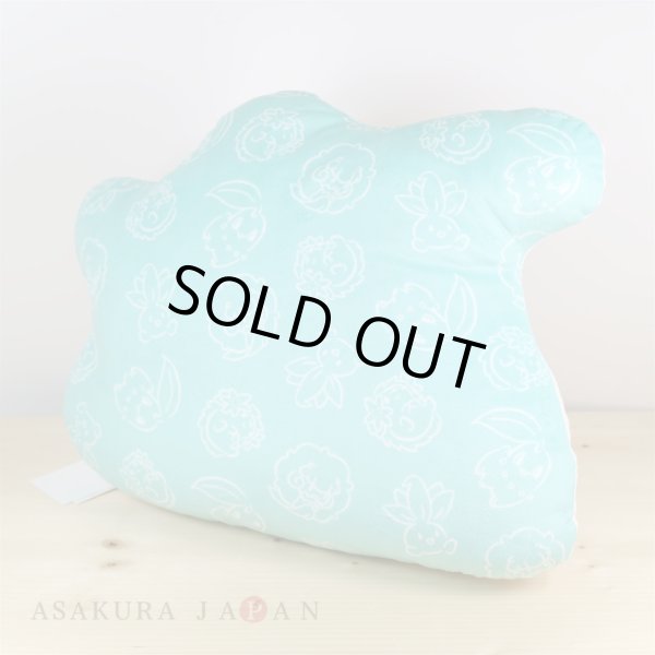 Photo3: POKEMON LOVE ITS' DEMO Die cut cushion Pikachu (3)