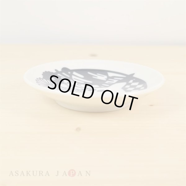 Photo3: Pokemon 2017 Kiri-e art Small plate Mimikyu (3)