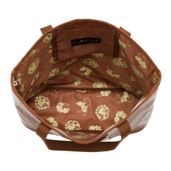 Photo2: Pokemon Center 2017 Eevee Collection Colorful Tote bag Eevee (2)