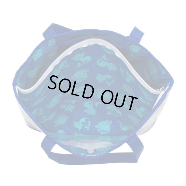 Photo3: Pokemon Center 2017 Eevee Collection Colorful Tote bag Vaporeon (3)