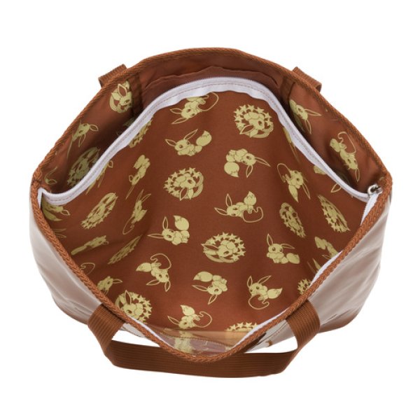 Photo3: Pokemon Center 2017 Eevee Collection Colorful Tote bag Eevee (3)