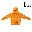 Photo1: Pokemon Center 2017 Eevee Collection Colorful Hoodie Flareon L size (1)