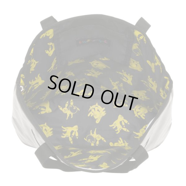 Photo2: Pokemon Center 2017 Eevee Collection Colorful Tote bag Umbreon (2)