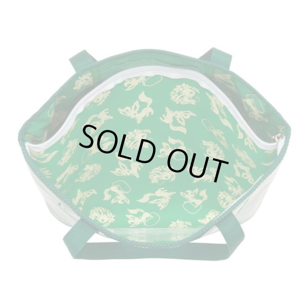 Photo3: Pokemon Center 2017 Eevee Collection Colorful Tote bag Leafeon (3)